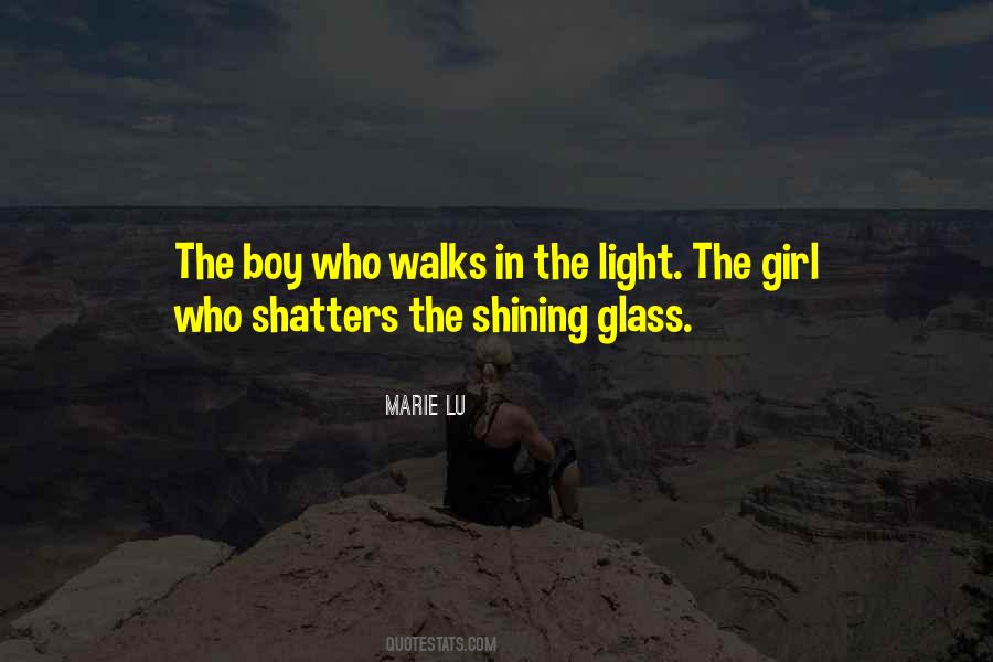 Glass Girl Quotes #243413