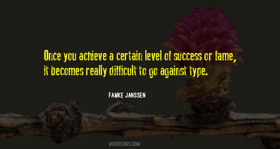 Fame Success Quotes #1135320