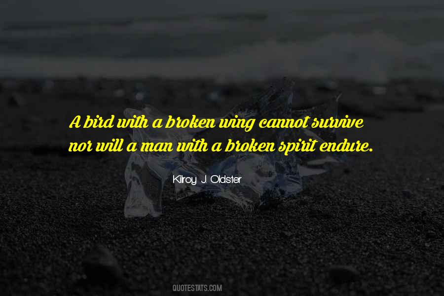 Quotes About Broken Spirit #1127517