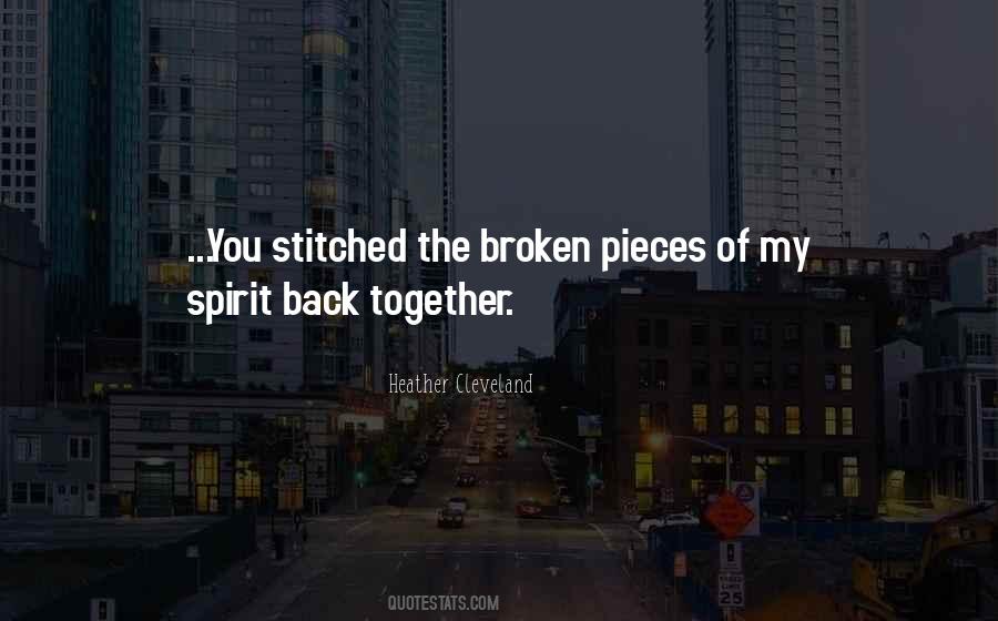 Quotes About Broken Spirit #1445020