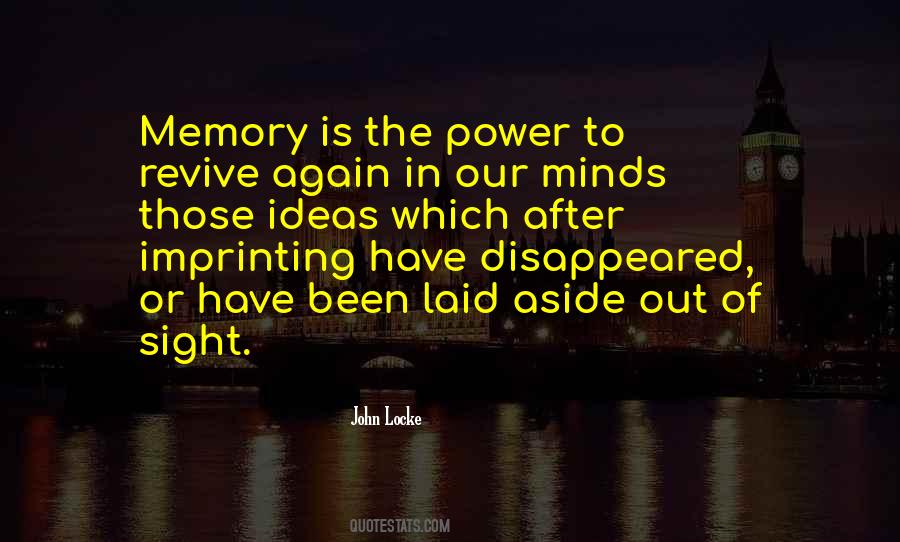 Quotes About Memory Power #666966