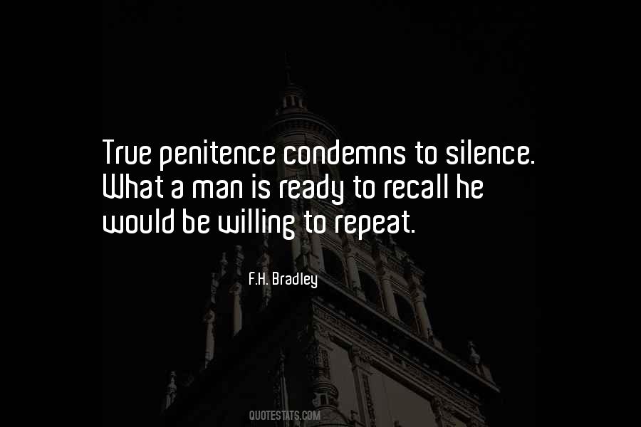 Quotes About Penitence #439756