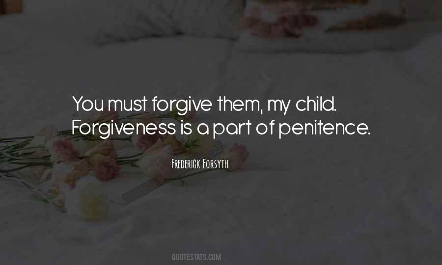 Quotes About Penitence #603590