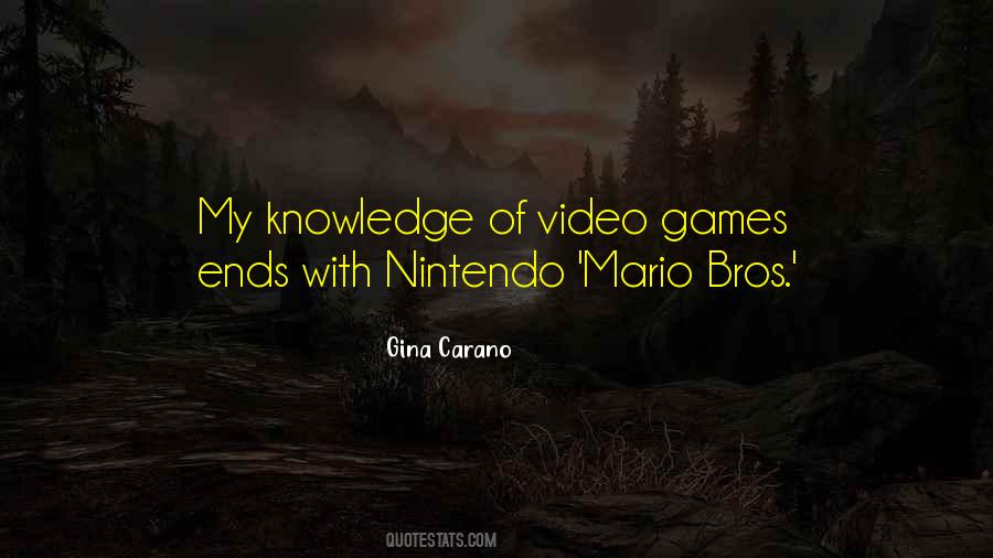 Quotes About Nintendo #1747498