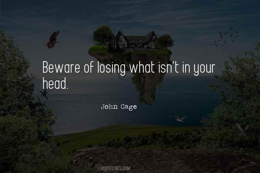 Quotes About Losing Your Head #717572