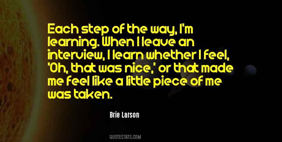 Quotes About Each Step #585856