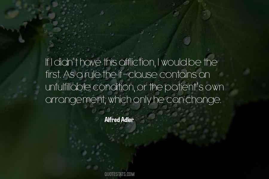 Quotes About Affliction #1132797