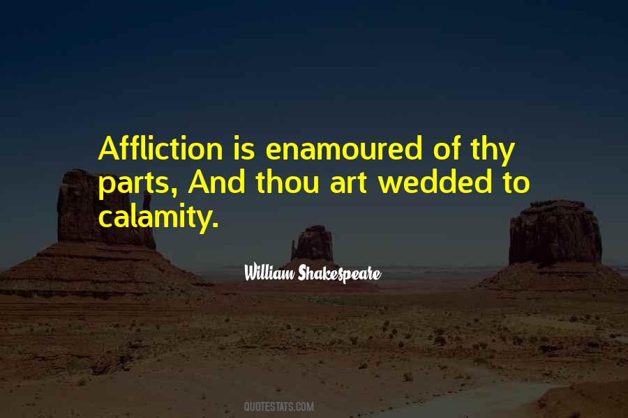 Quotes About Affliction #1358418