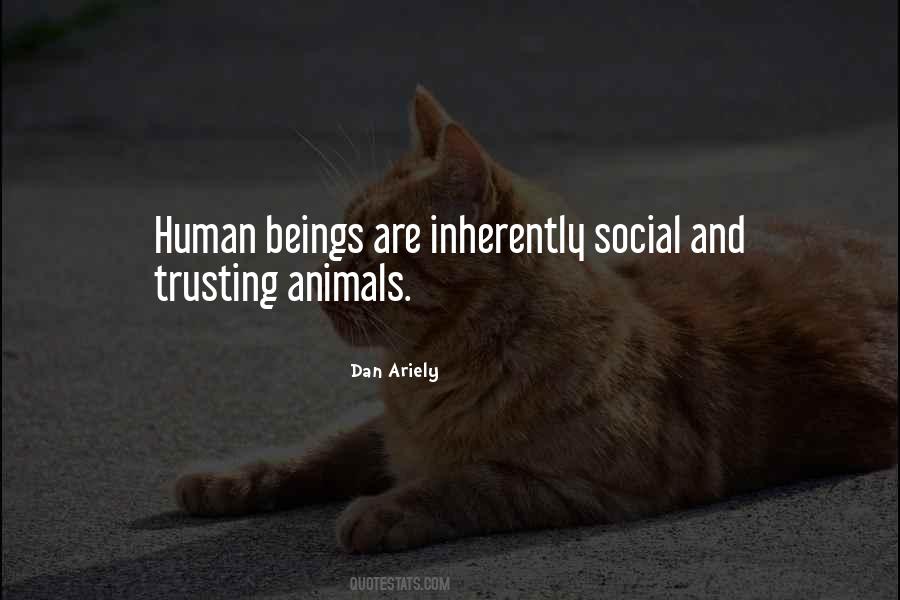 Trusting Animals Quotes #1222809