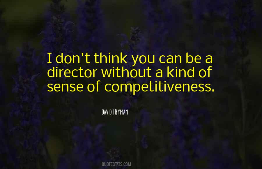 Quotes About Competitiveness #387074