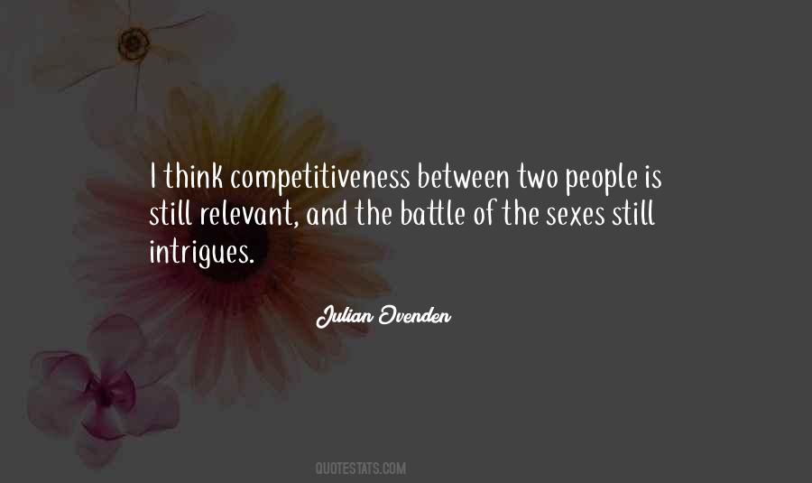 Quotes About Competitiveness #614093