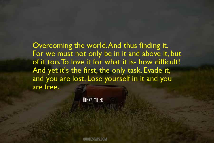 Quotes About Overcoming The World #311286