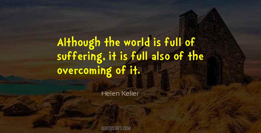 Quotes About Overcoming The World #395578