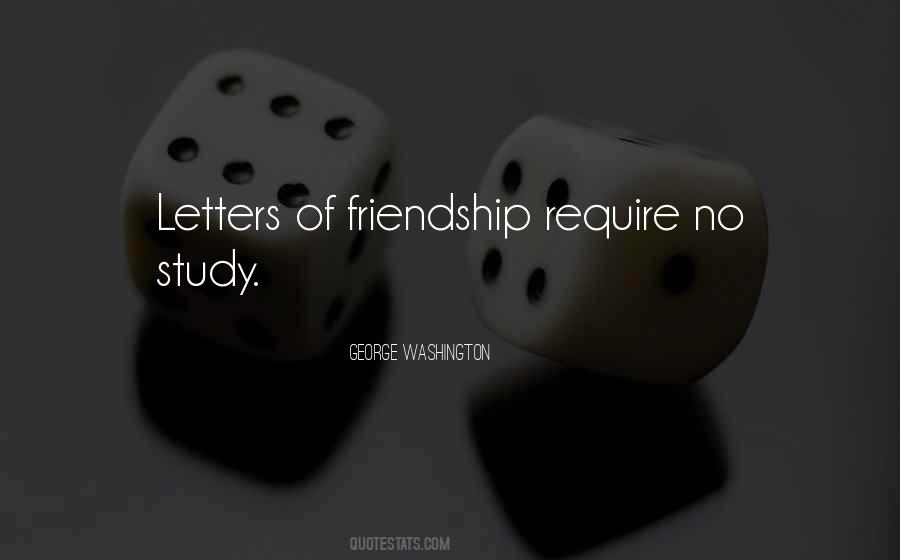 Quotes About Friendship Letters #163799