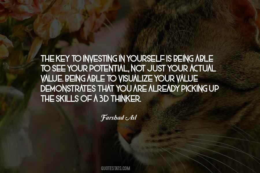 Quotes About Investing In Yourself #558831