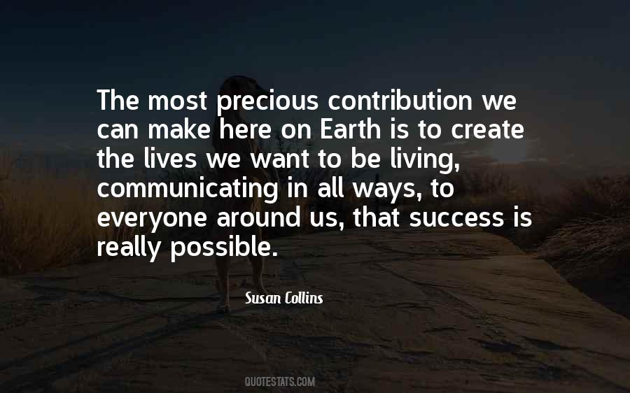 Quotes About Contribution #1323463