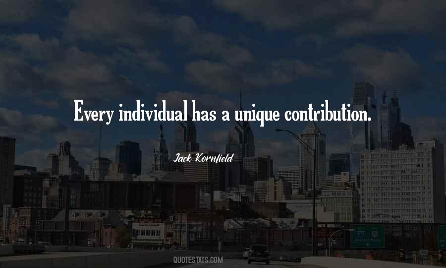 Quotes About Contribution #1456889