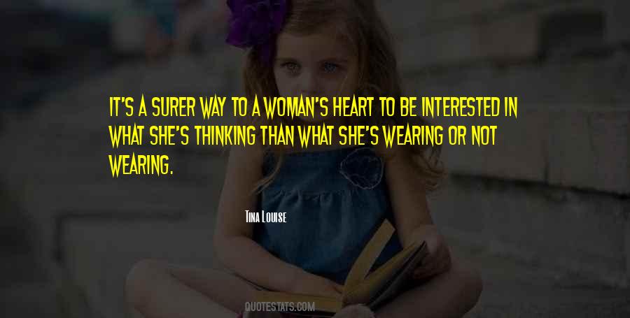 Quotes About A Woman's Heart #1549134