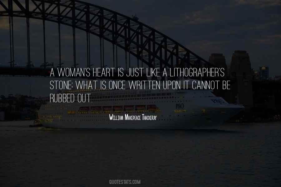 Quotes About A Woman's Heart #918029
