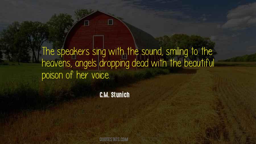 Quotes About Her Beautiful Voice #239605