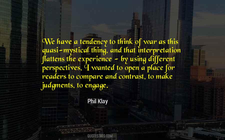 Quotes About Different Perspectives #437440 Quotes About Different Perspectives #437440