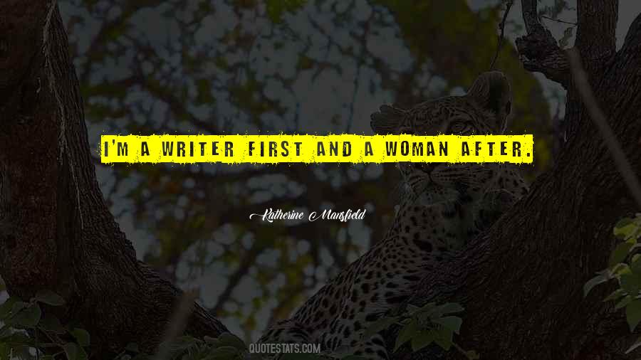 Woman Writer Quotes #552177