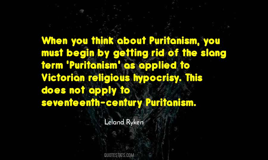 Quotes About Puritanism #326400