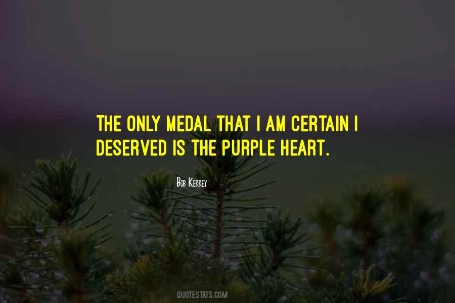 Quotes About Purple Heart #639603