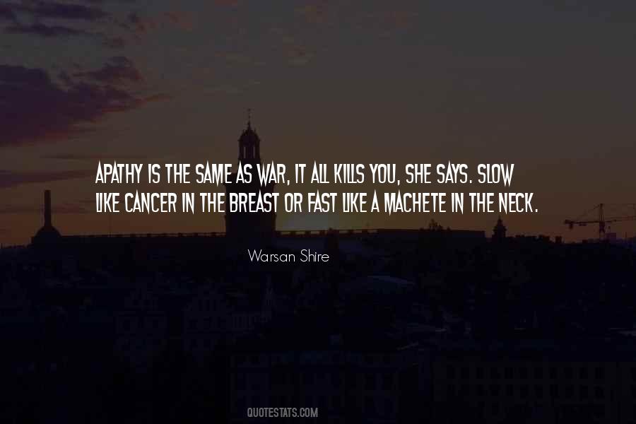 Cancer In Quotes #724473