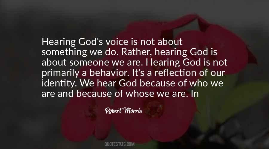 Hearing From God Quotes #912475