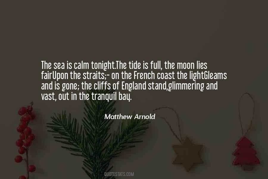Quotes About Night And Sea #1453075