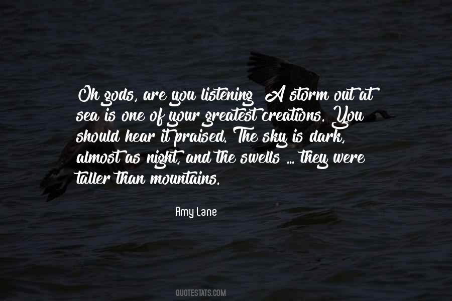 Quotes About Night And Sea #1704365