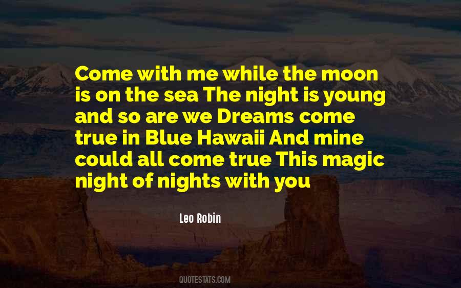 Quotes About Night And Sea #1746082