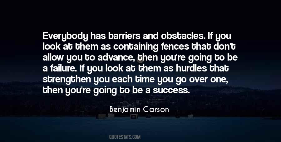 Quotes About Hurdles #23291