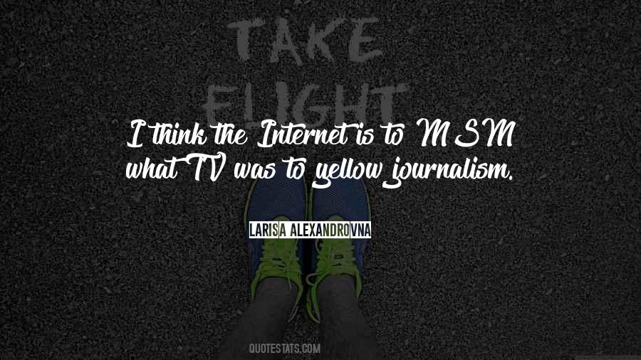 Quotes About Yellow Journalism #1078807