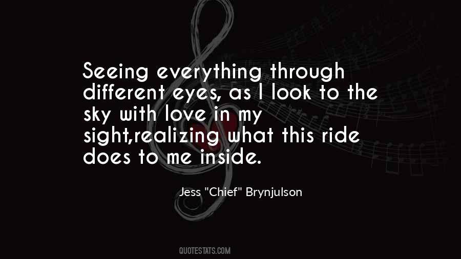 Quotes About Love Through The Eyes #1169160