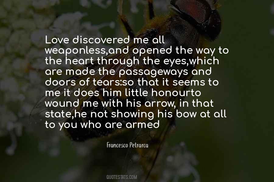 Quotes About Love Through The Eyes #416400