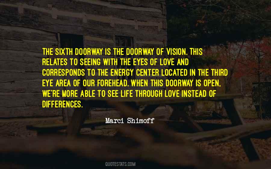 Quotes About Love Through The Eyes #44209