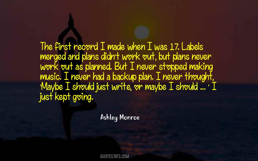 Quotes About Making A Plan #1702114