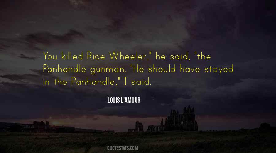 Quotes About Gunman #1083323