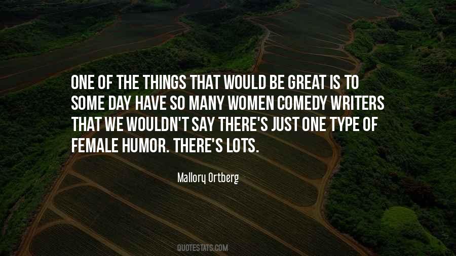 Great Female Quotes #1754487