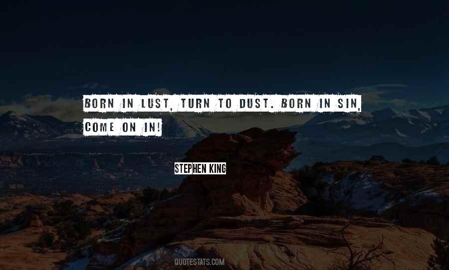 Born In Sin Quotes #962098