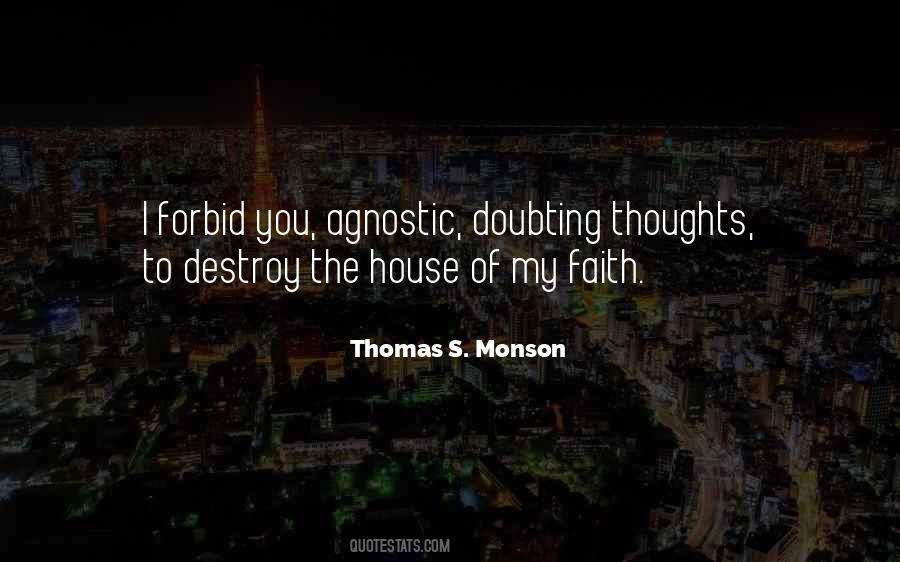 Quotes About Doubting Thomas #1160913