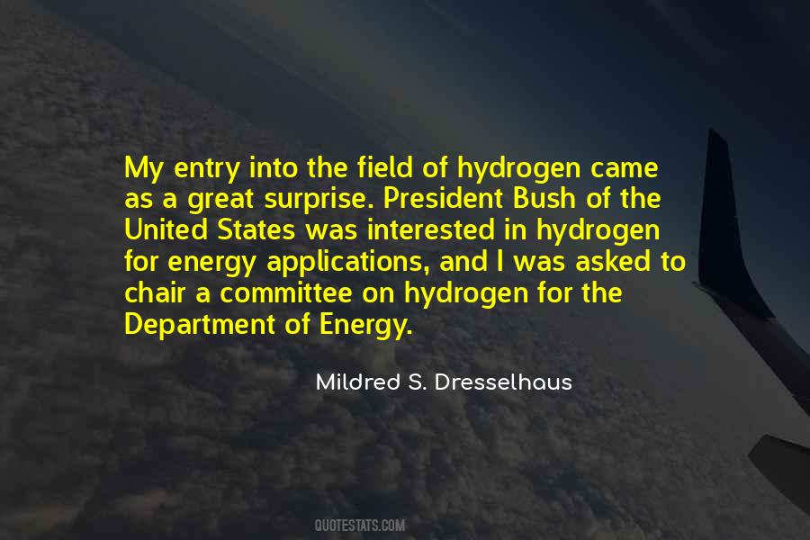 Hydrogen Energy Quotes #1312615