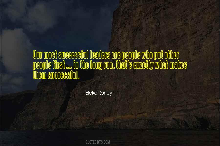 Quotes About Successful Leaders #1456023