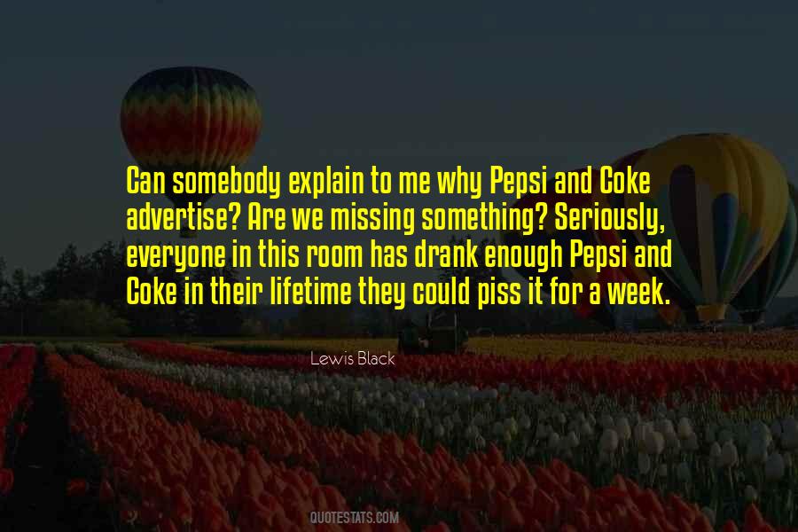 Quotes About Pepsi #911414