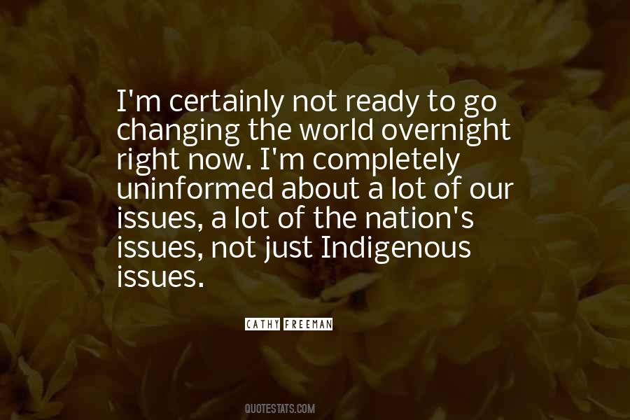 Our World Right Now Quotes #201463