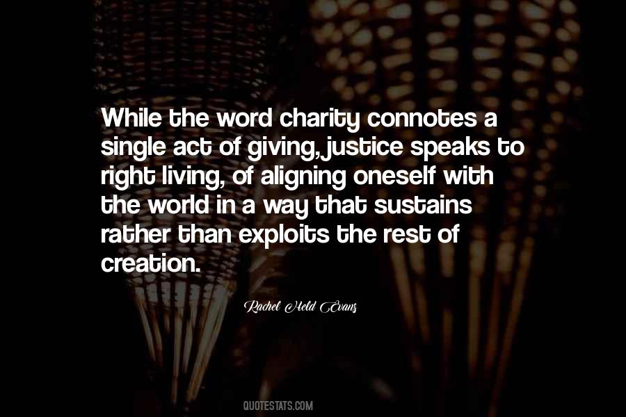 Our World Right Now Quotes #21277