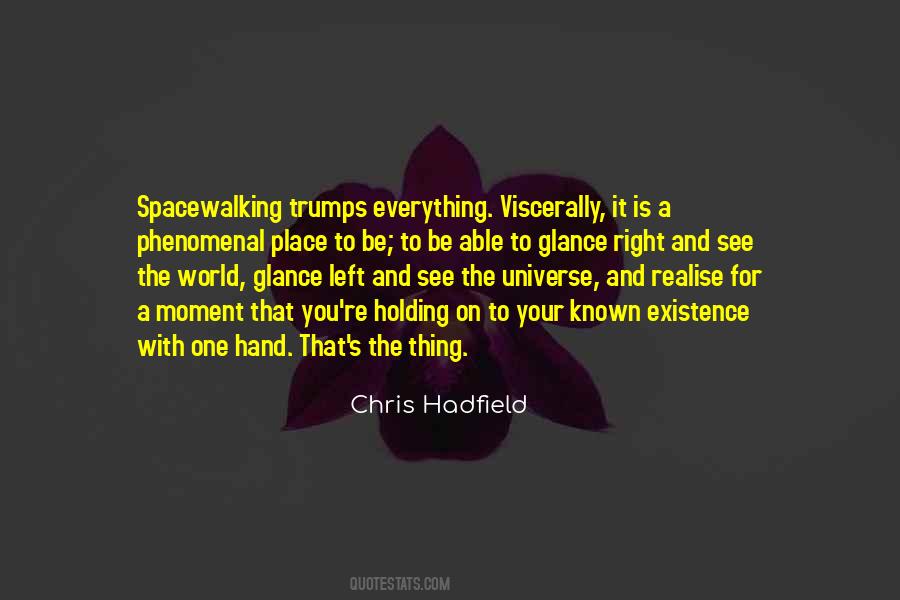 Our World Right Now Quotes #46882