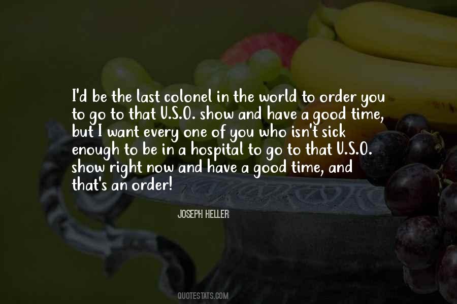 Our World Right Now Quotes #4971